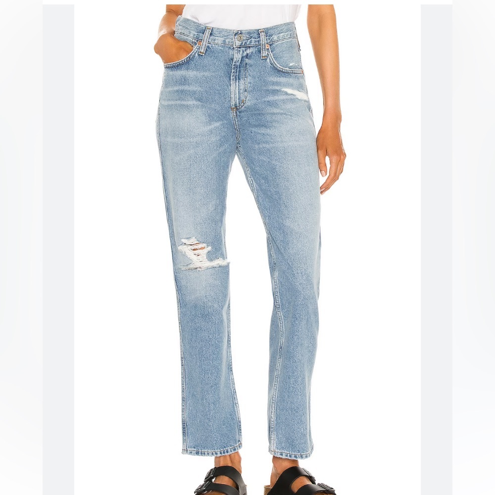 COH Daphne High Rise Stove Pipe Jeans in Navarro